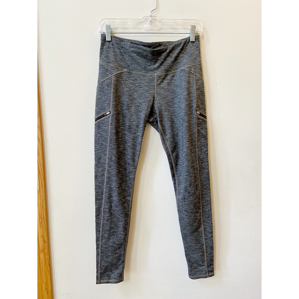 Dark Heathered Grey Workout Leggings